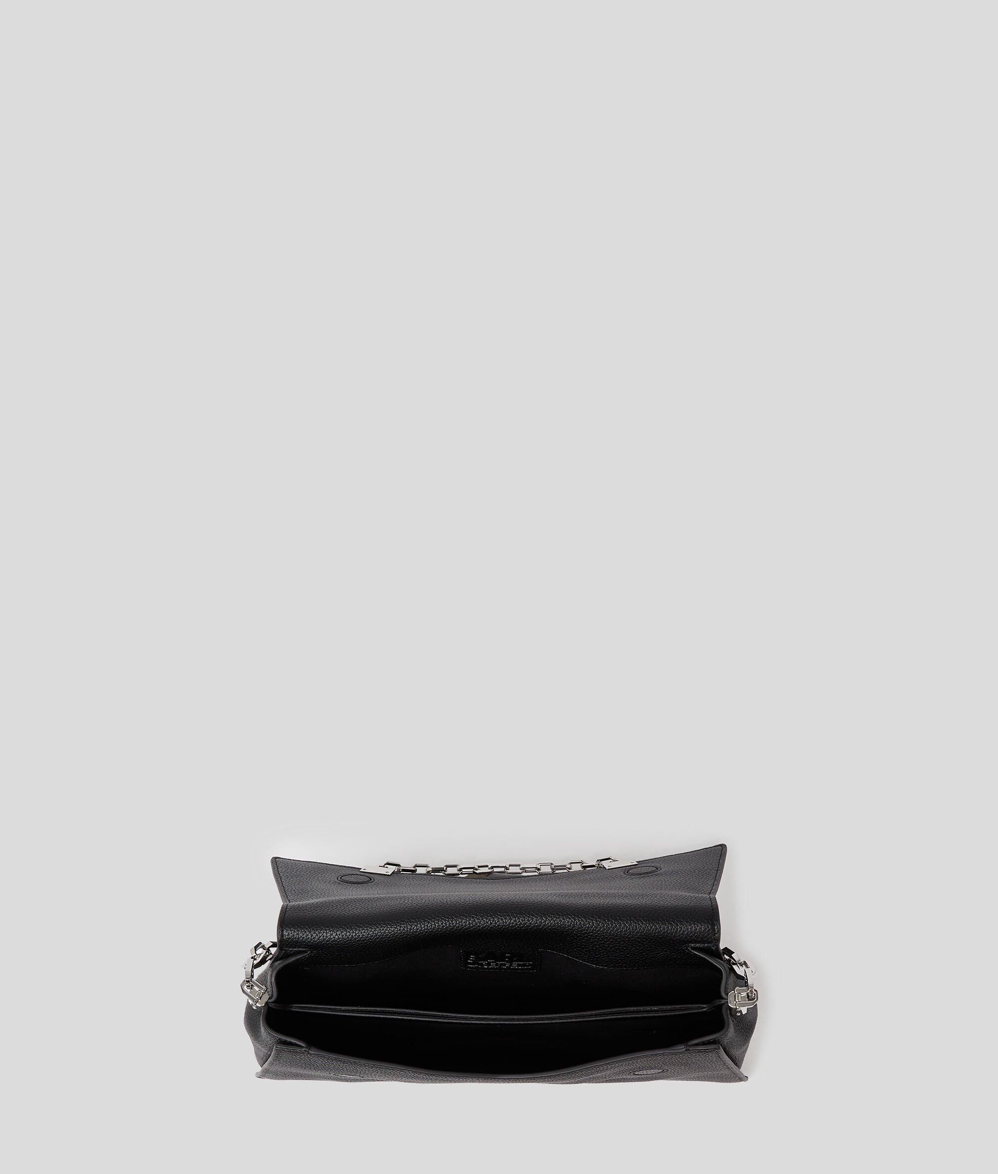 (image for) Top-Tier K/SEVEN LARGE GRAINY LEATHER SHOULDER BAG